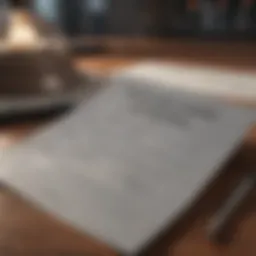 Document checklist for loan application