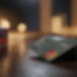 Illustration of credit card rewards