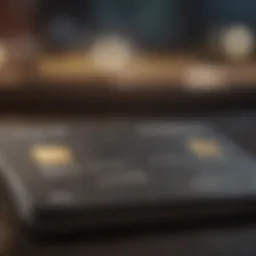 Elegant credit card designs for financial goals