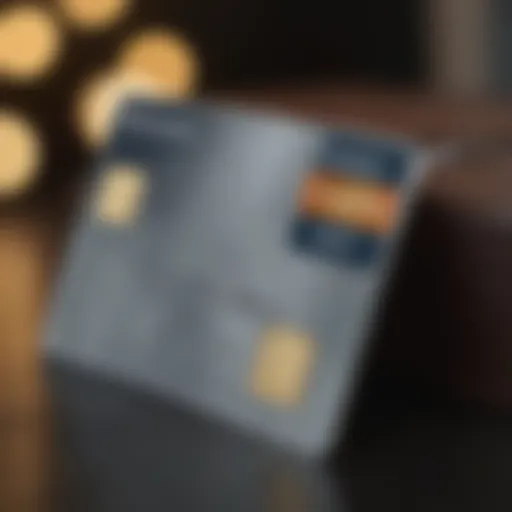 Elegant credit card design