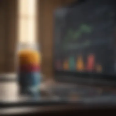 Data Visualization for Financial Tracking Elegant data visualization of financial tracking