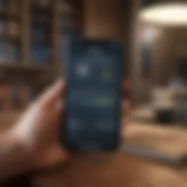 Seamless Financial Tracking on the USAA App USAA Mobile App Dashboard