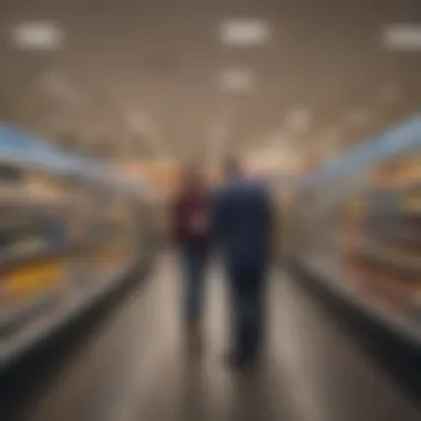 Unveiling the Advantages of Walmart's Credit Services Illustration showcasing the benefits of using credit services from Walmart